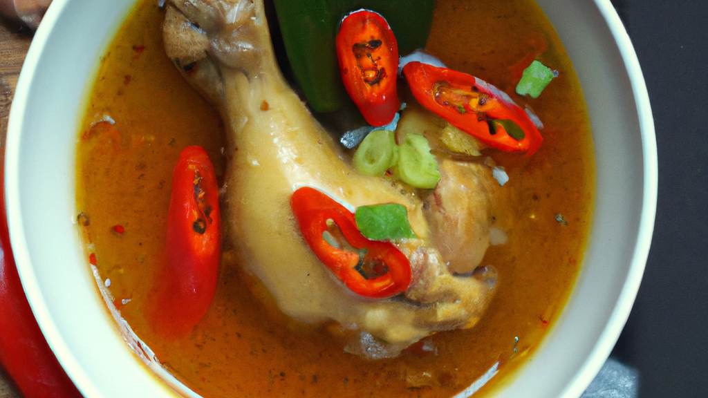 Gaeng Om Gai (แกงอ่อมไก่) – Isaan-Hähnchen-Curry image
