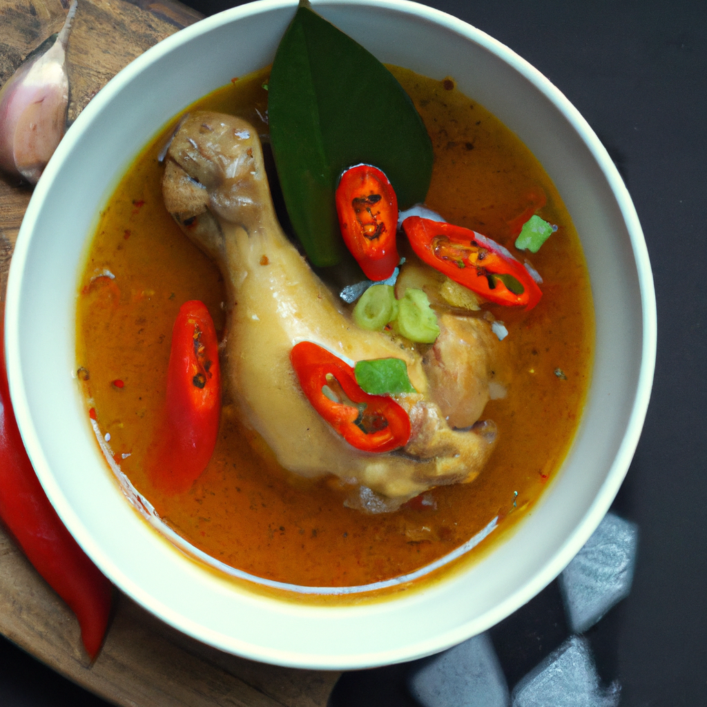 Gaeng Om Gai (แกงอ่อมไก่) – Isaan-Hähnchen-Curry