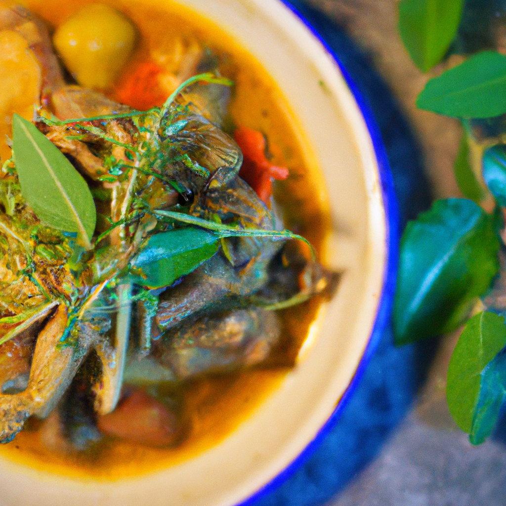 Gaeng Het Bai Cha Plu (แกงเห็ดใบชะพลู) – Curry mit Pilzen und Betelblättern