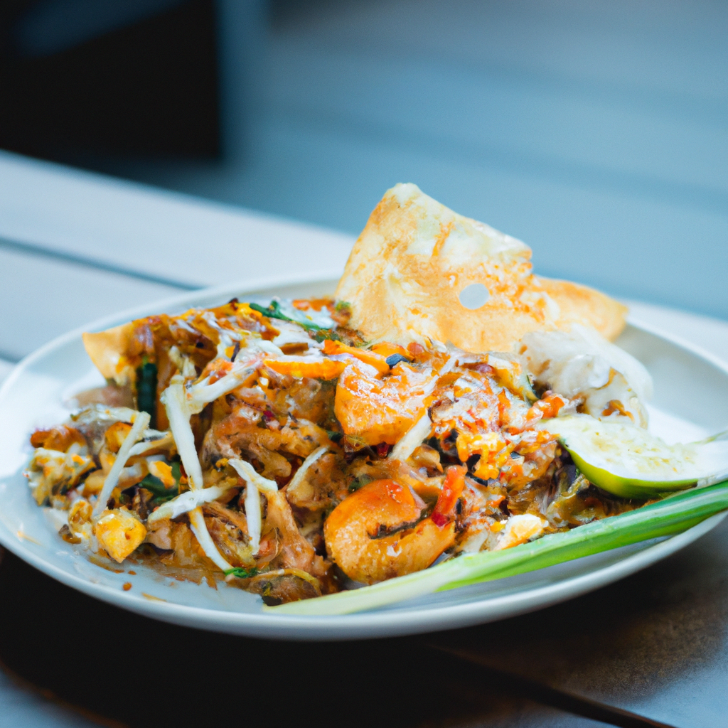 Pad Thai Woon Sen (ผัดไทยวุ้นเส้น)