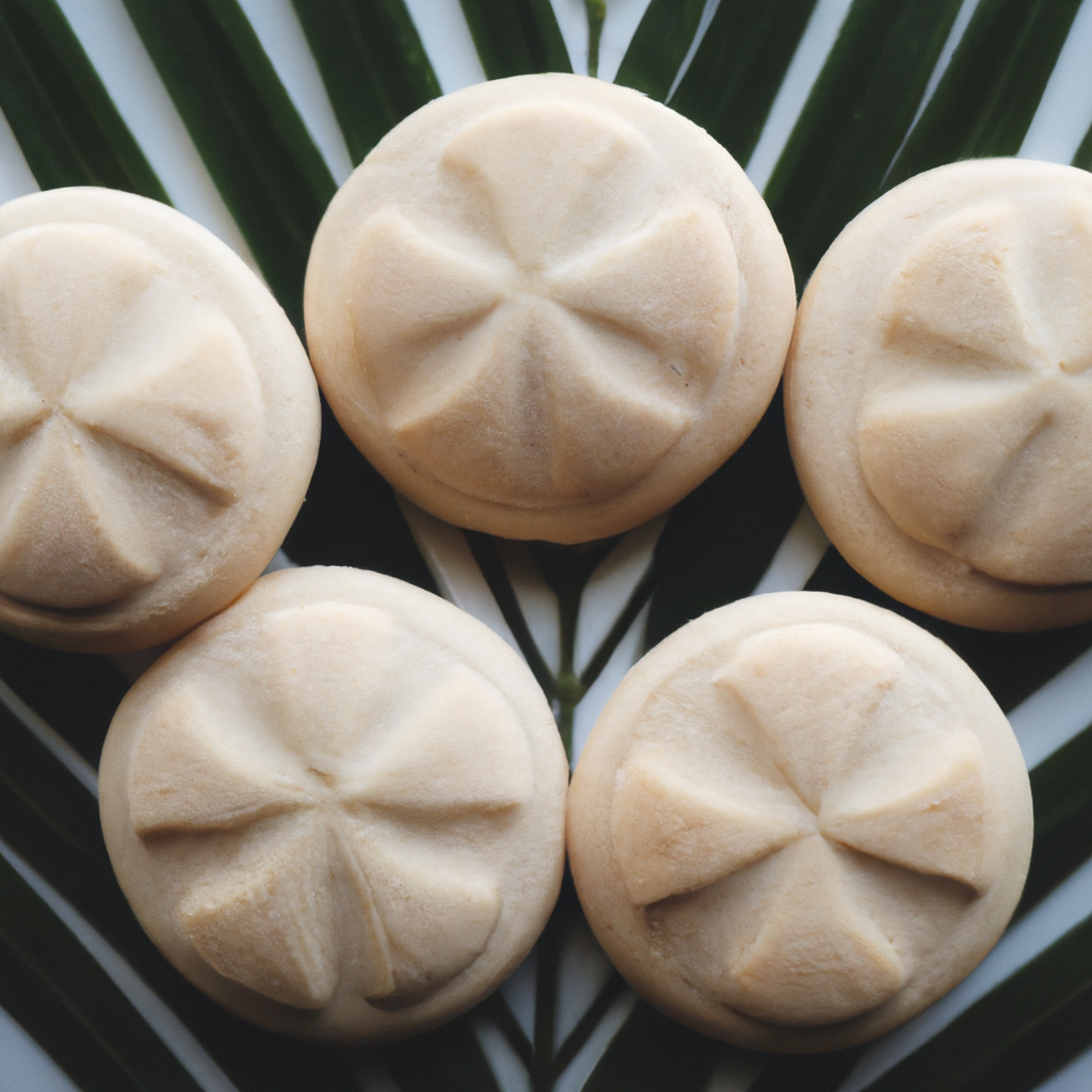 Kanom Ping (ขนมผิง) – Thailändische Kokoskekse