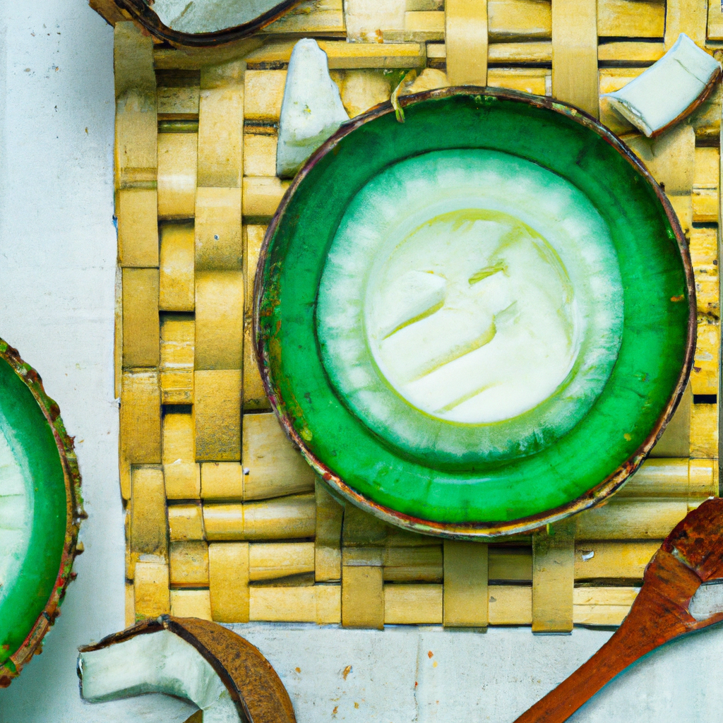 Sangkaya Bai Toey – Pandan-Kokos-Creme