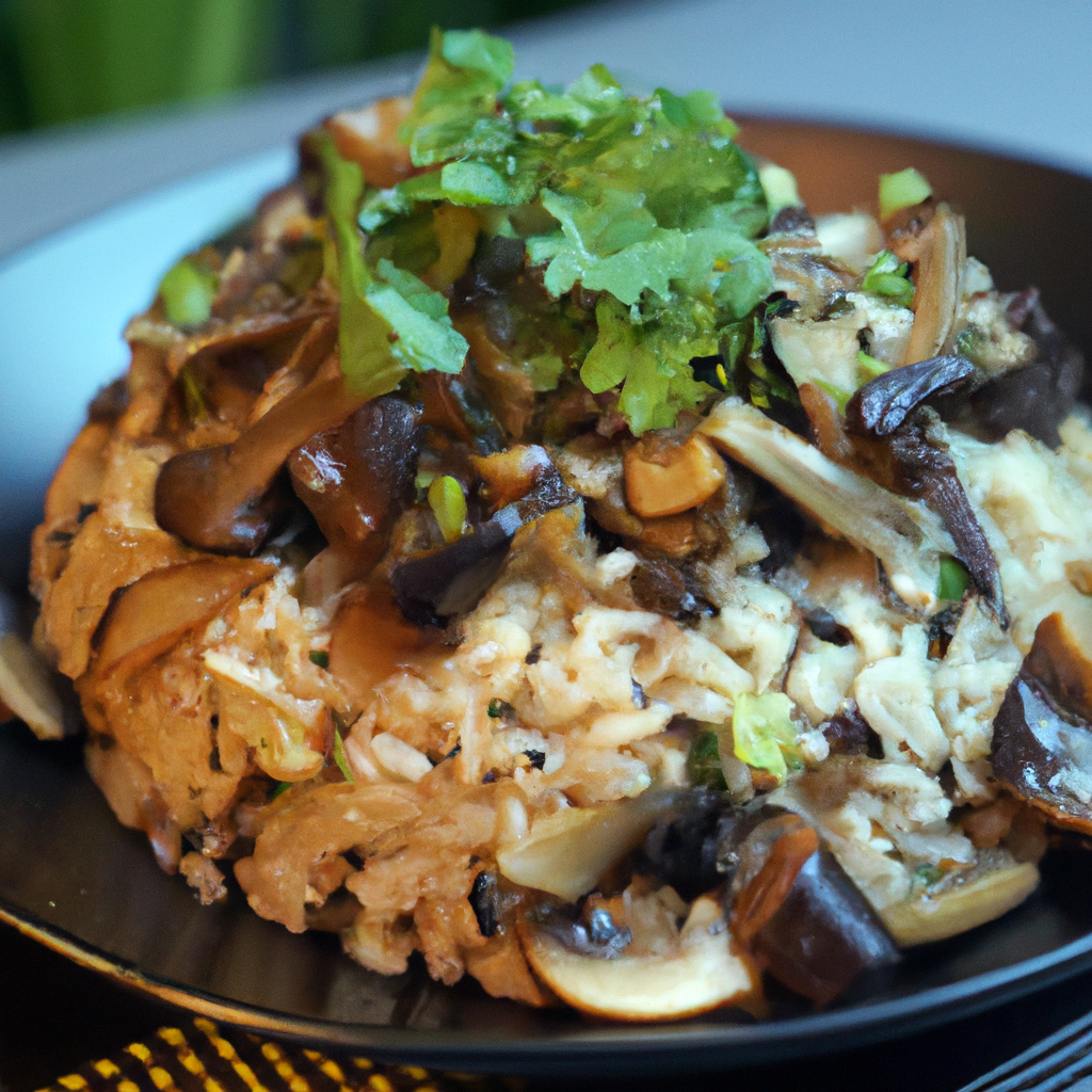 Xiang Gu Fan (香菇饭) – Reis mit Shiitake-Pilzen