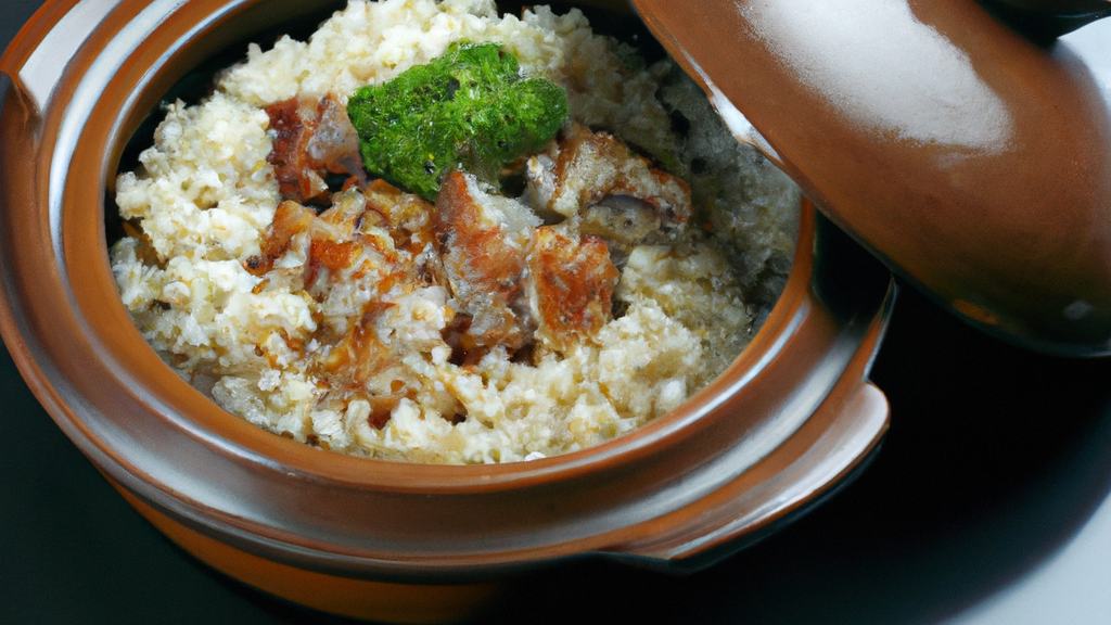 Claypot Rice (煲仔饭) – Reistopf mit Fleisch image