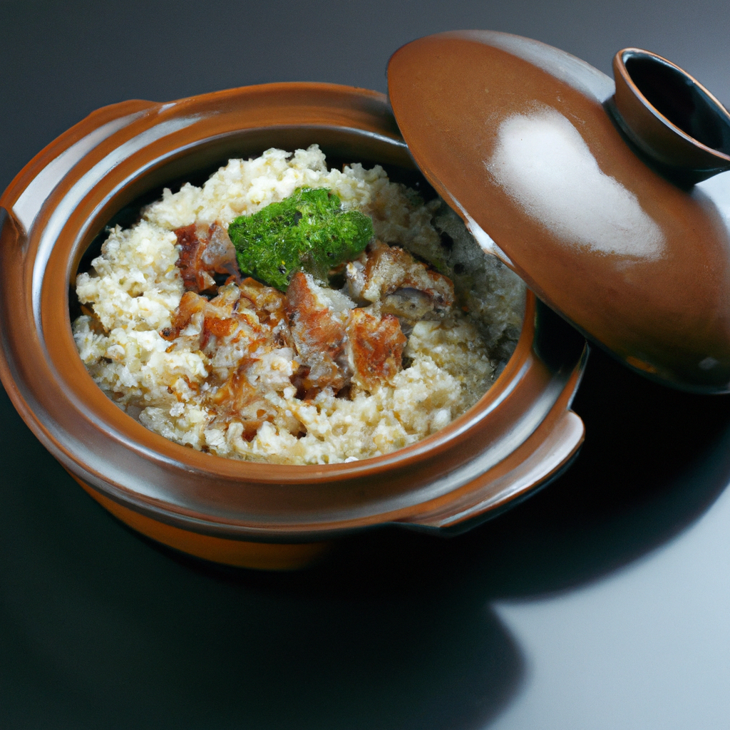 Claypot Rice (煲仔饭) – Reistopf mit Fleisch