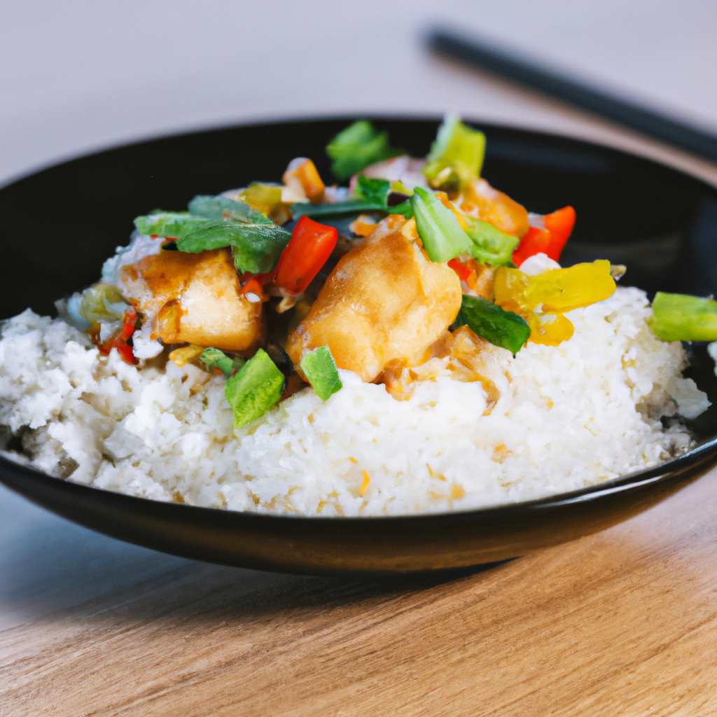 Gong Bao Ji Ding Fan (宫保鸡丁饭) – Reis mit Kung-Pao-Huhn