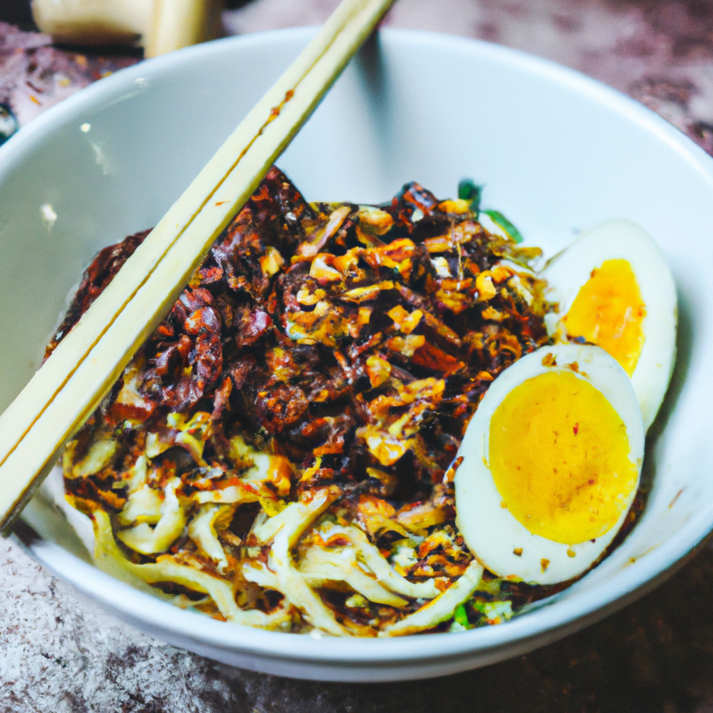 Dan Dan Mian (担担面) – Würzige Sichuan-Nudeln