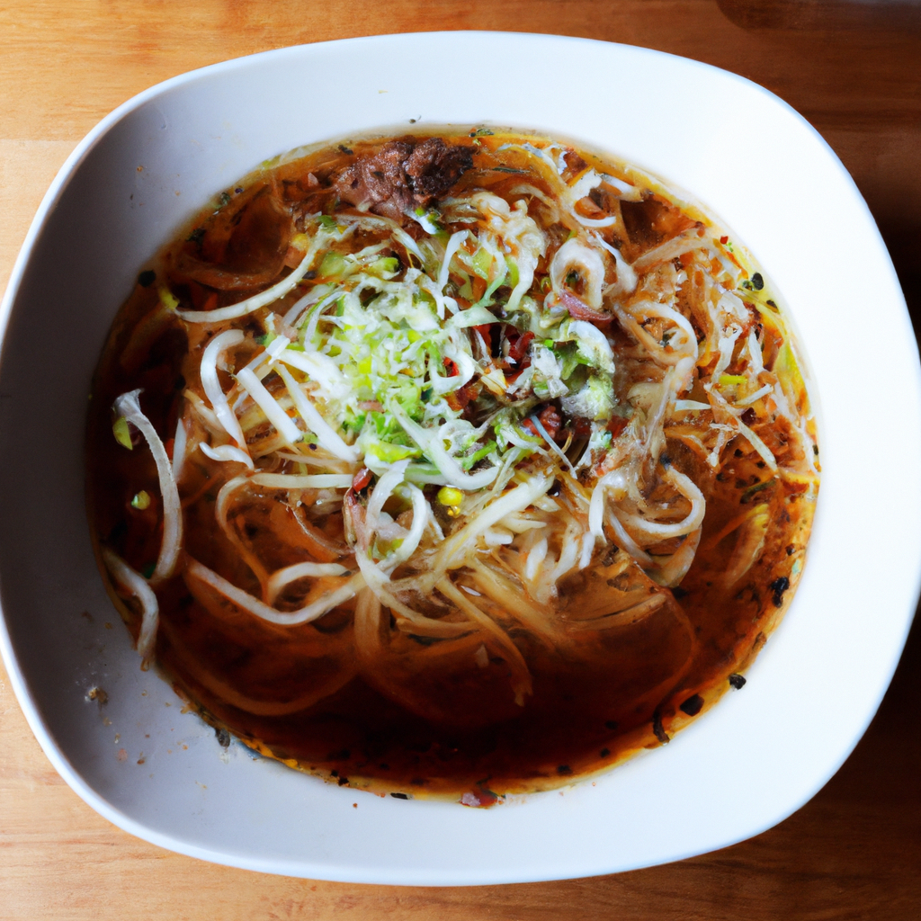 Niurou Mian (牛肉面) – Rindfleisch-Nudelsuppe