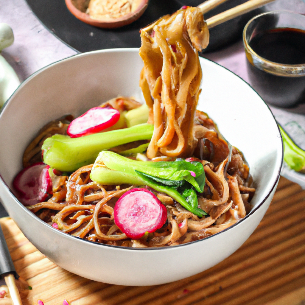 You Po Mian (油泼面) – Nudeln mit heißem Öl