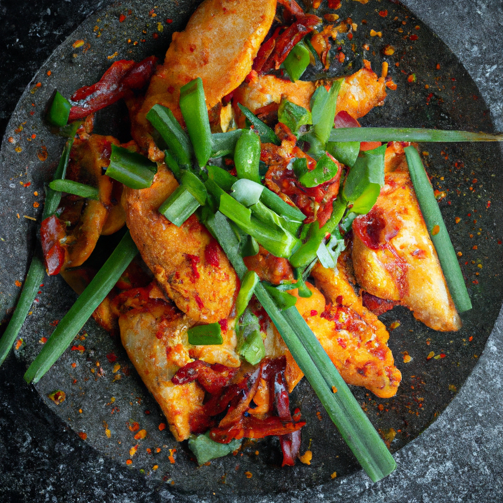Lazi Ji (辣子鸡) – Szechuan-Chili-Huhn