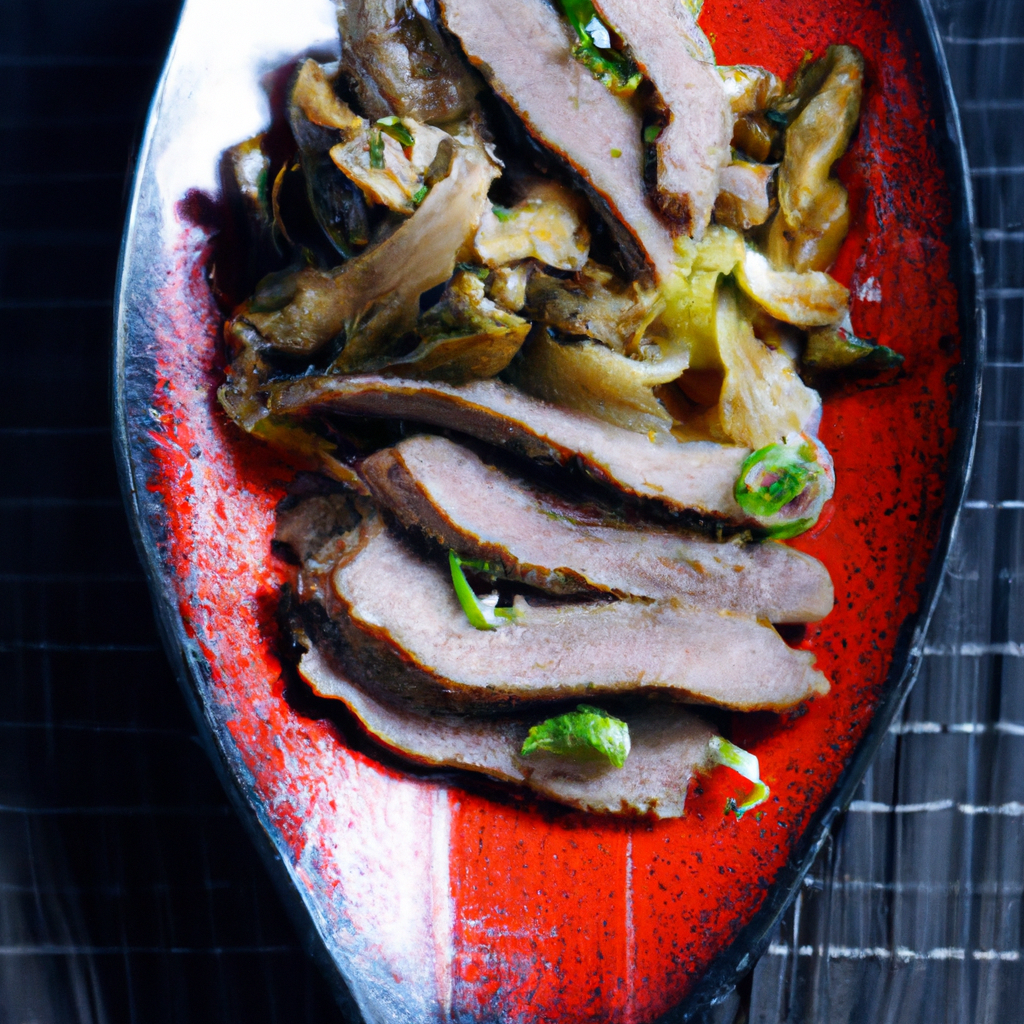 Hei Hu Jiao Niu Li (黑胡椒牛柳) – Rindfleisch mit schwarzem Pfeffer