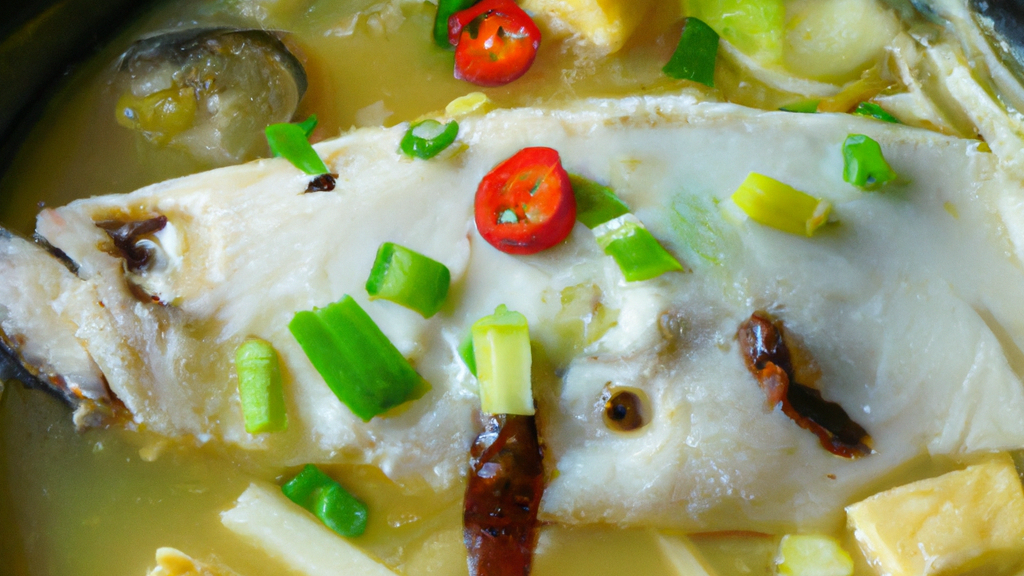 Zheng Yu (蒸鱼) – Gedämpfter Fisch mit Ingwer image