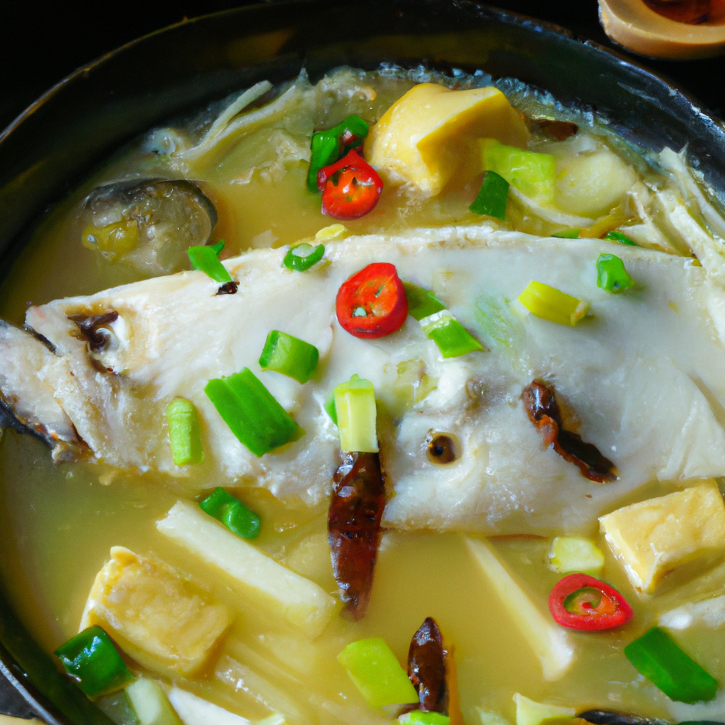 Zheng Yu (蒸鱼) – Gedämpfter Fisch mit Ingwer