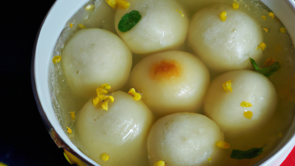 Tangyuan (汤圆) – Klebreisbällchen in süßer Suppe image