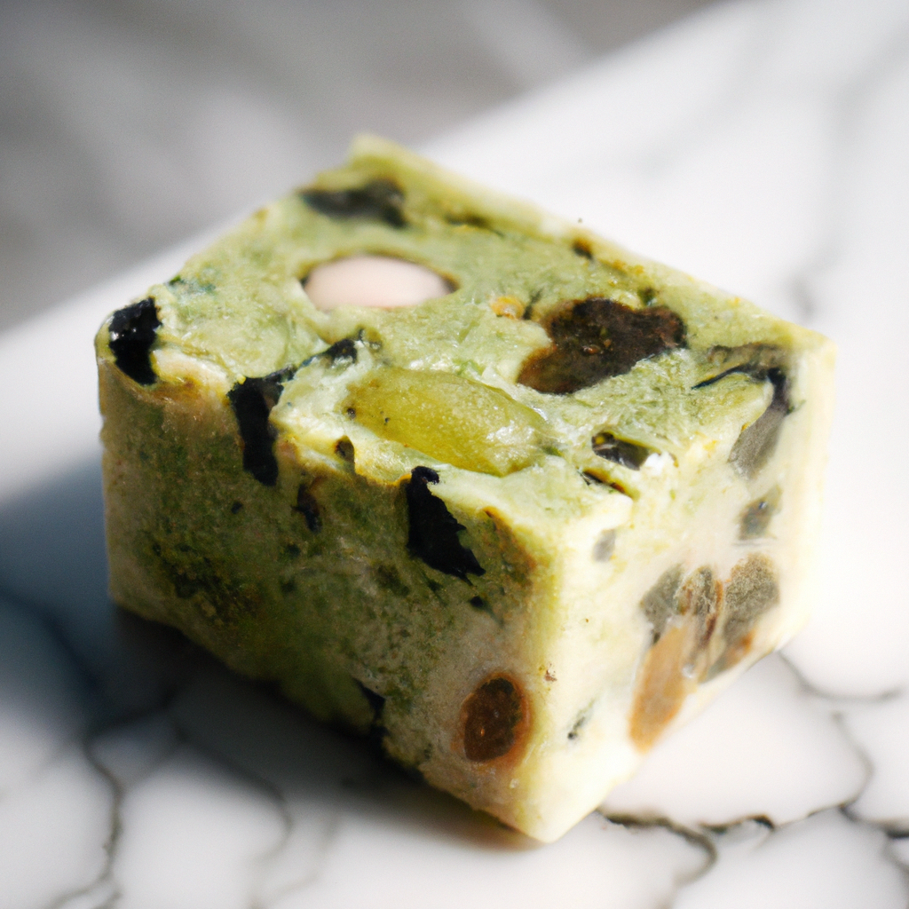Lü Dou Gao (绿豆糕) – Mungbohnenkuchen