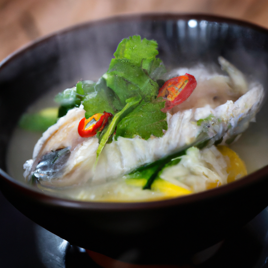 Zhen Zhu Yu Tang (珍珠鱼汤) – Perlenfischsuppe