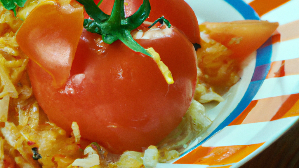 Fan Qie Chao Mi Fan (番茄炒米饭) – Gebratener Reis mit Tomaten image