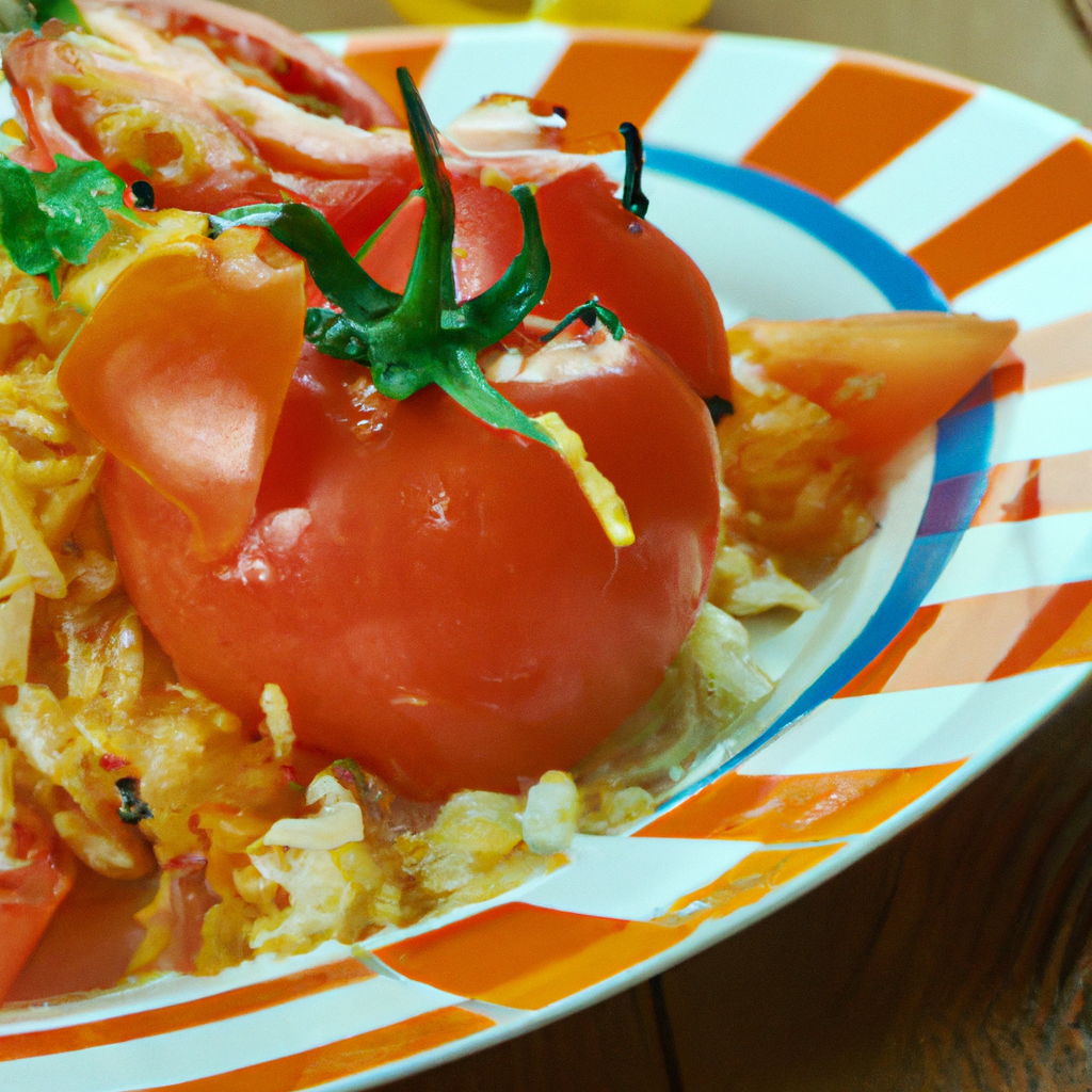 Fan Qie Chao Mi Fan (番茄炒米饭) – Gebratener Reis mit Tomaten