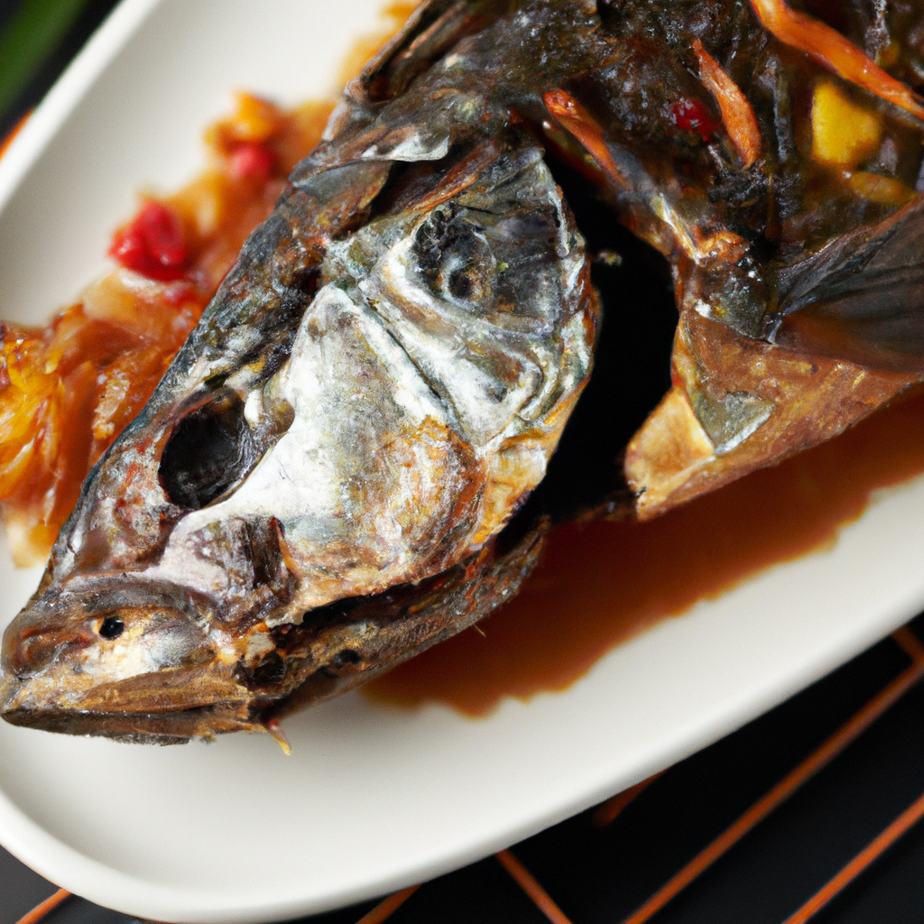 Gan Shao Yu Tou (干烧鱼头) – Geschmorter Fischkopf