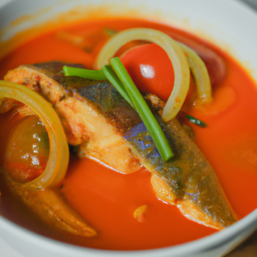 Gaeng Som (แกงส้ม) – Säuerliches, scharfes Curry mit Fisch