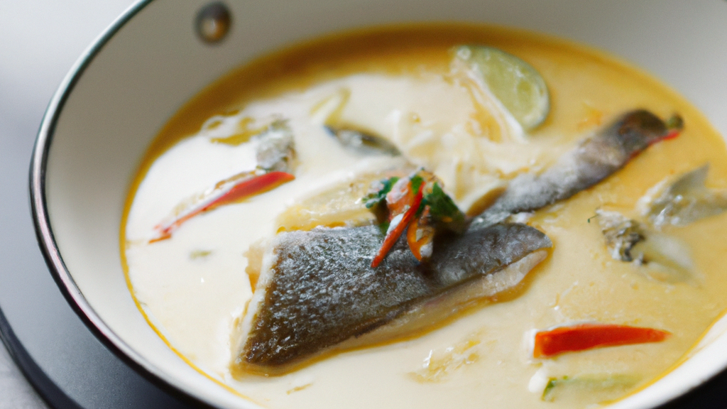 Gaeng Tai Pla (แกงไตปลา) – Scharfes Curry mit fermentiertem Fisch image