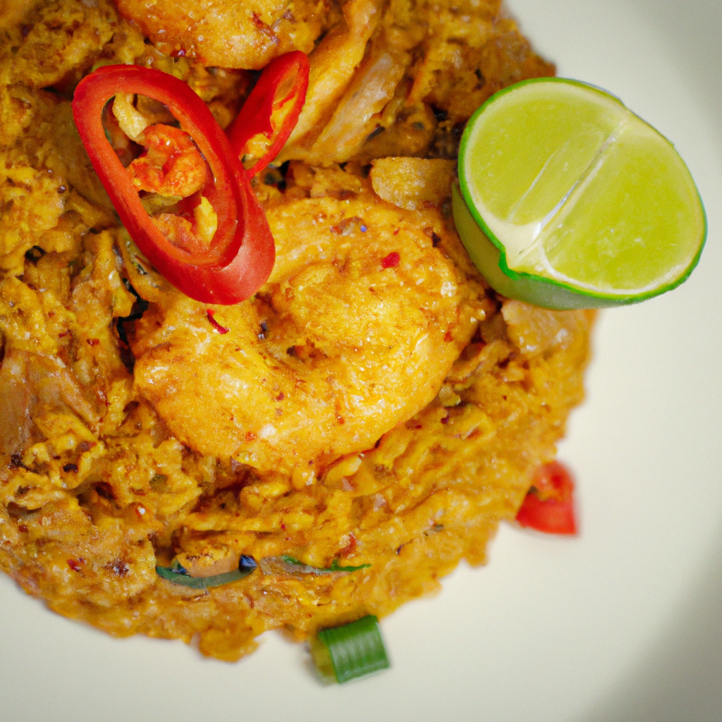 Khao Pad Tom Yum (ข้าวผัดต้มยำ) – Gebratener Reis im Tom-Yum-Stil