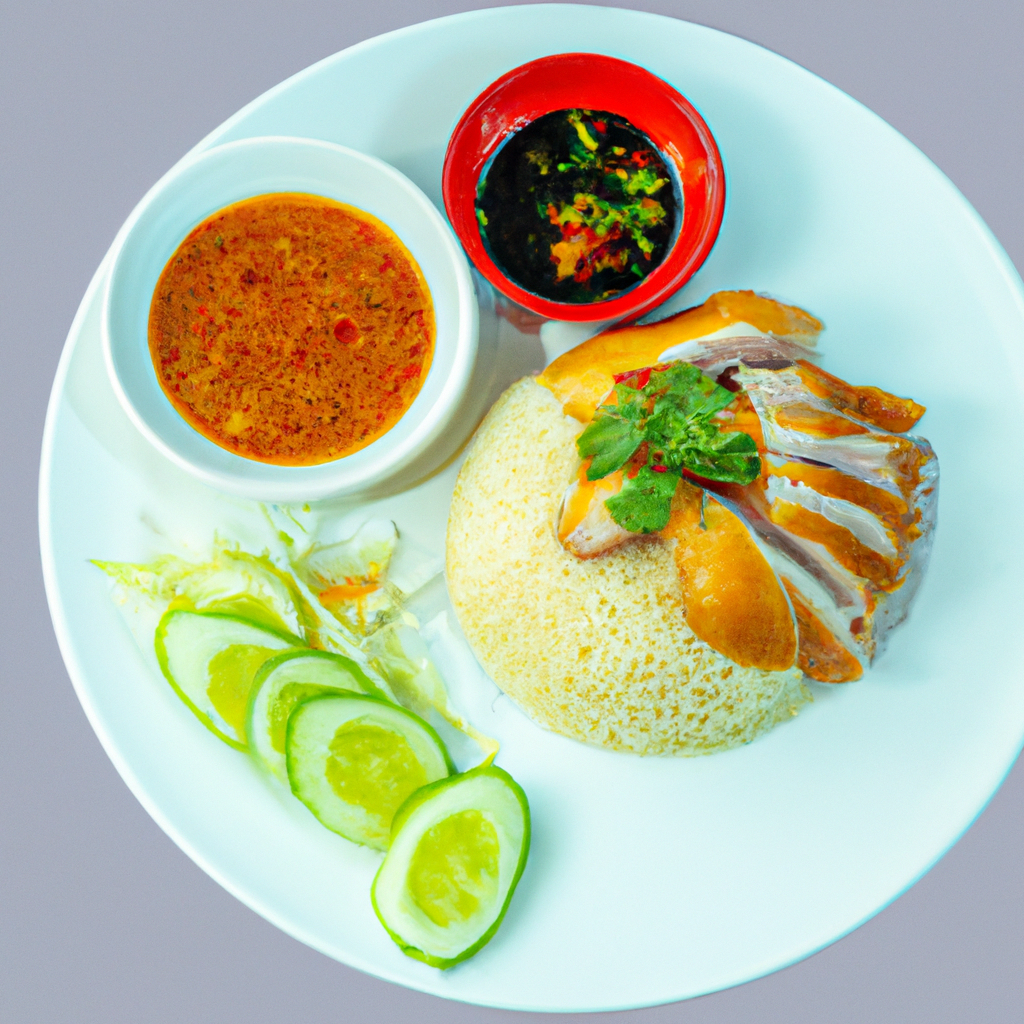 Khao Man Gai (ข้าวมันไก่) – Hühnerreis mit Ingwersauce