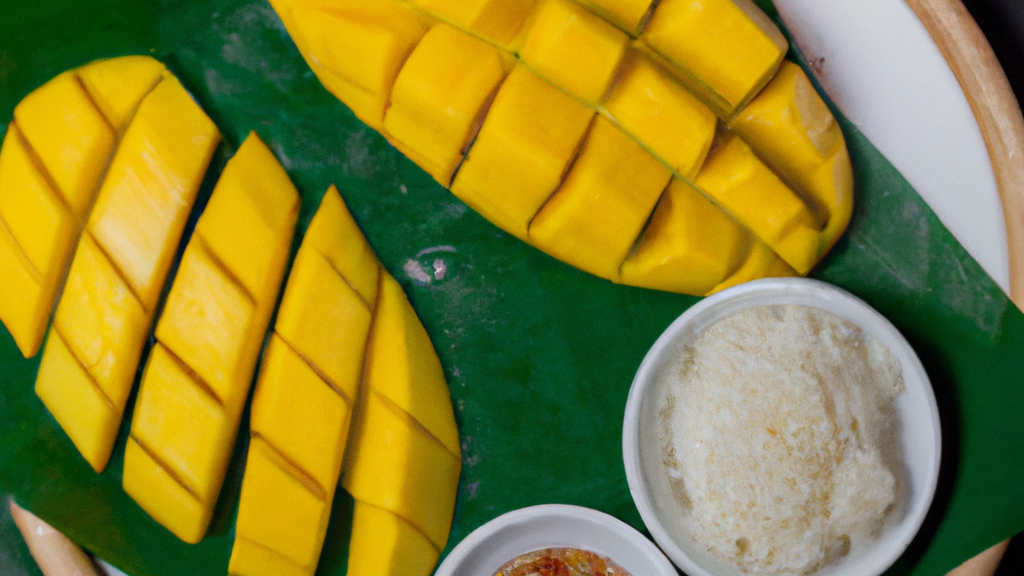 Khao Niew Mamuang (ข้าวเหนียวมะม่วง) – Mango-Klebreis image