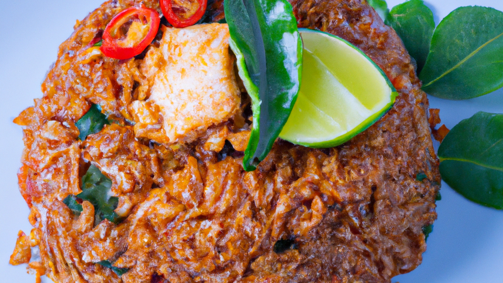 Khao Pad Kra Pao (ข้าวผัดกระเพรา) – Gebratener Reis mit Basilikum image