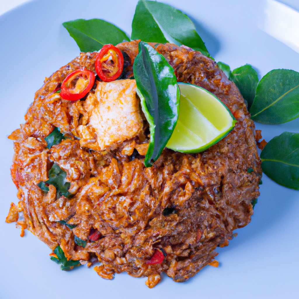 Khao Pad Kra Pao (ข้าวผัดกระเพรา) – Gebratener Reis mit Basilikum