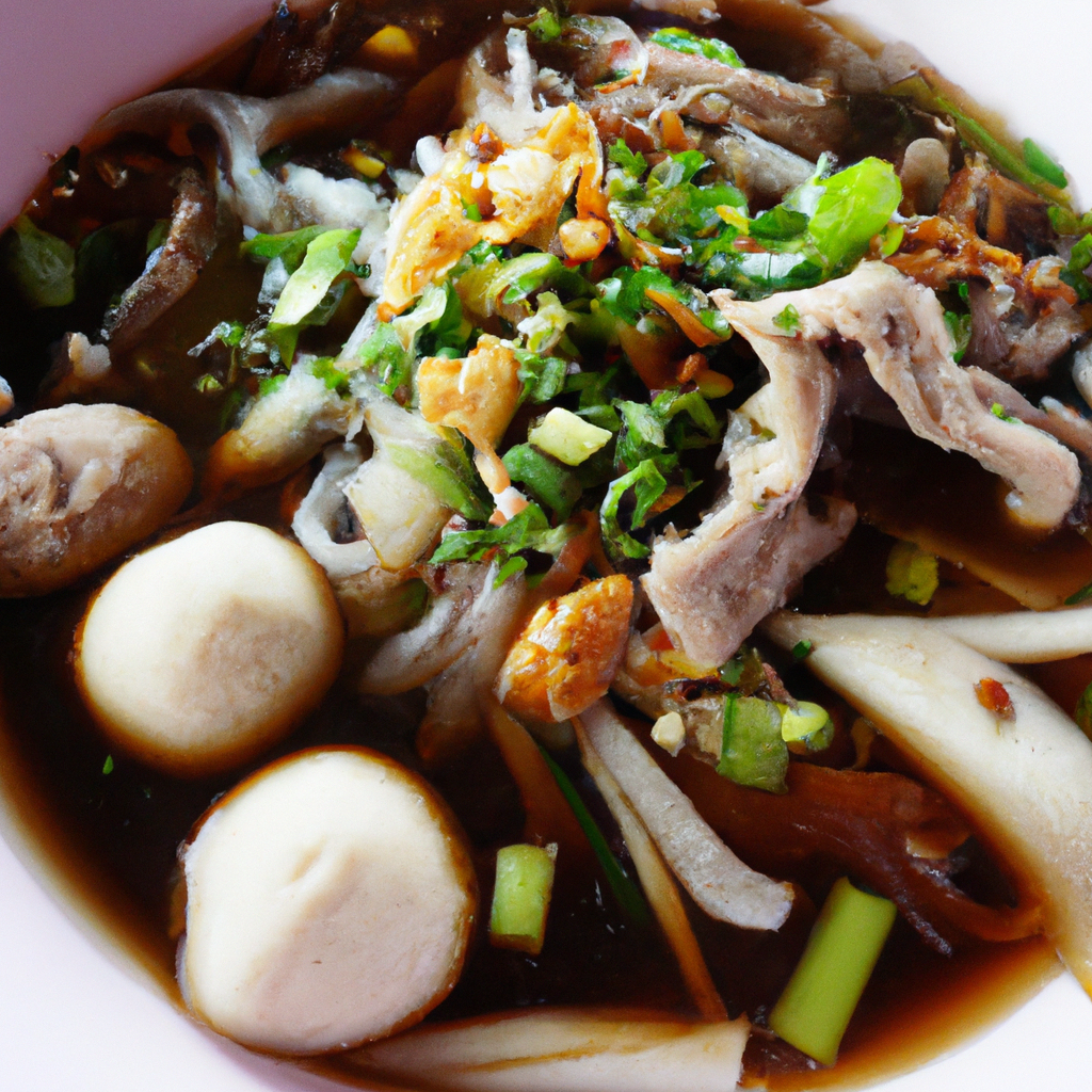 Kuay Tiew Nam (ก๋วยเตี๋ยวน้ำ) – Thailändische Nudelsuppe