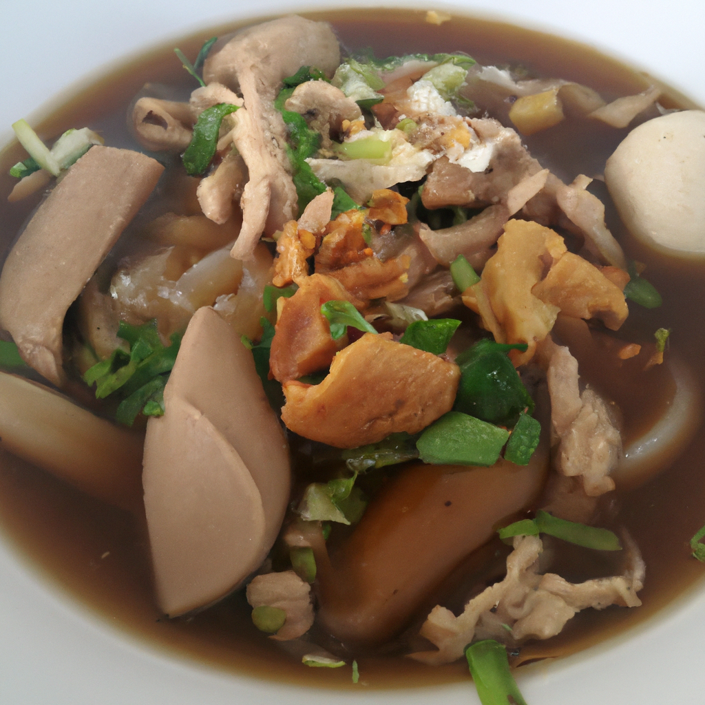 Kuay Tiew Kua Gai (ก๋วยเตี๋ยวคั่วไก่)