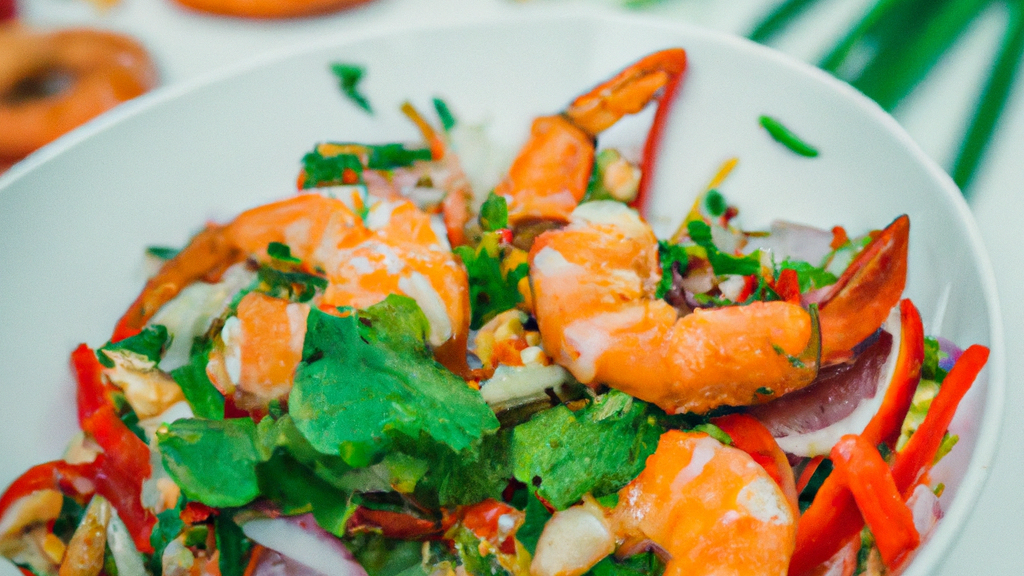 Yum Woon Sen (ยำวุ้นเส้น) – Glasnudelsalat mit Garnelen image