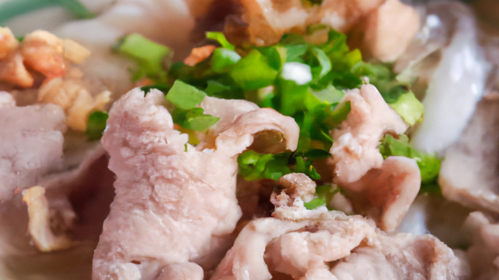 Kuay Chap (ก๋วยจั๊บ) – Reisnudelsuppe mit Schweinefleisch image