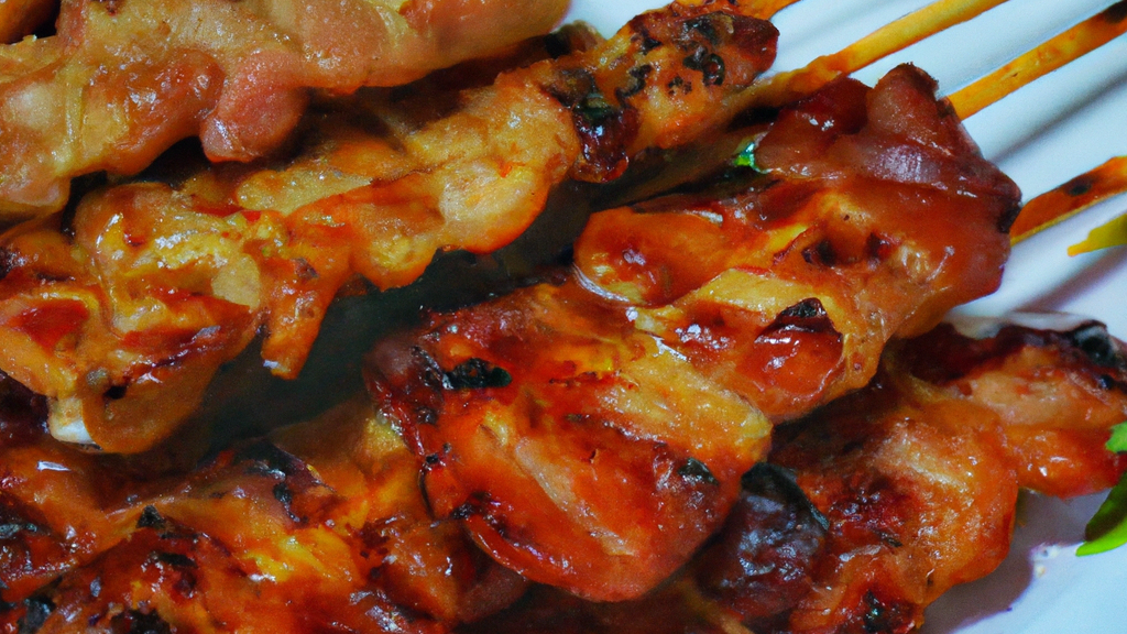 Moo Ping (หมูปิ้ง) – Gegrillte Schweinespieße image