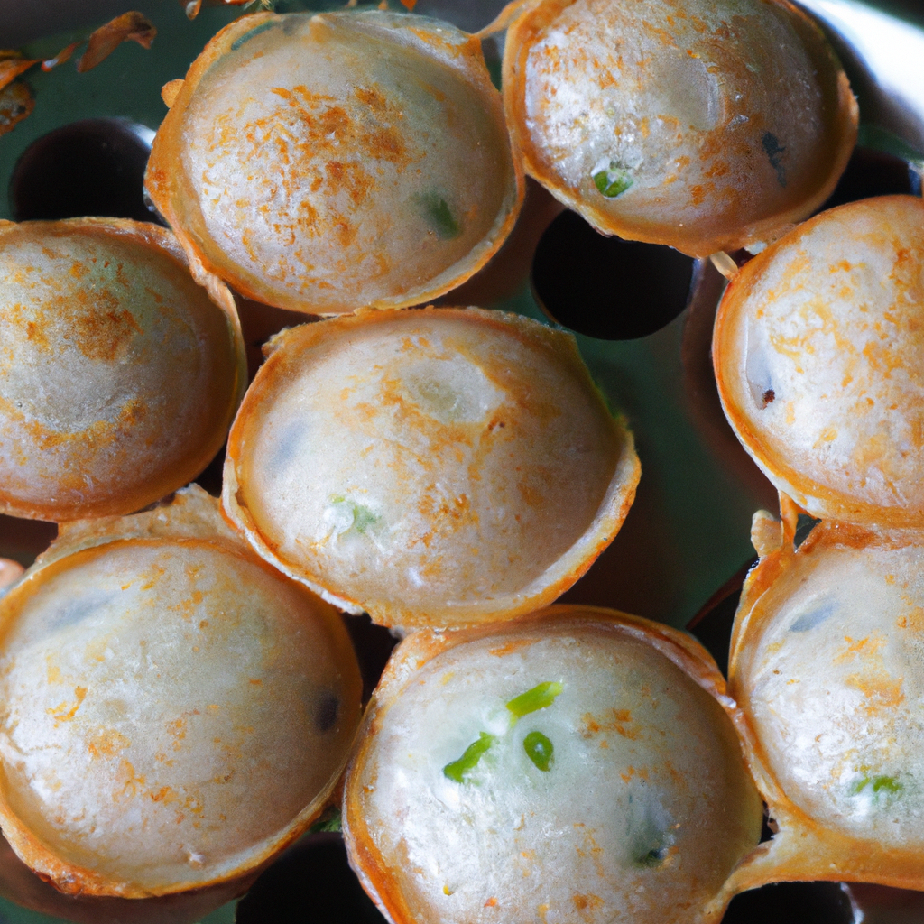 Kanom Krok (ขนมครก) – Kokospfannkuchen