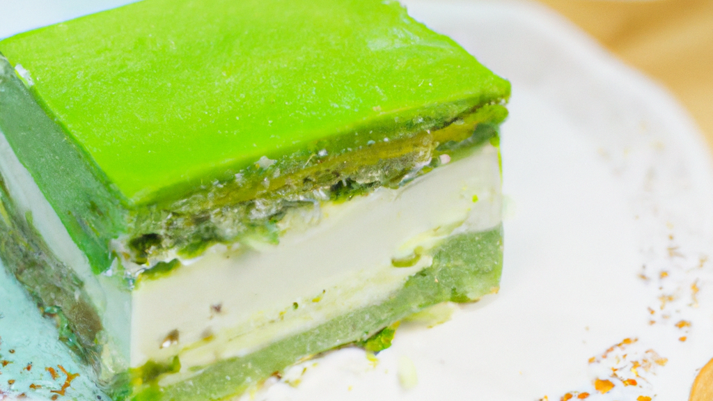 Khanom Chan (ขนมชั้น) – Schichtkuchen aus Kokosmilch image