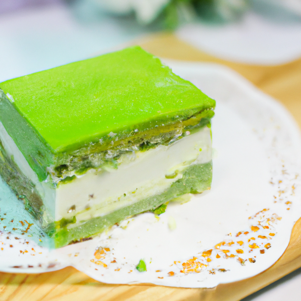 Khanom Chan (ขนมชั้น) – Schichtkuchen aus Kokosmilch