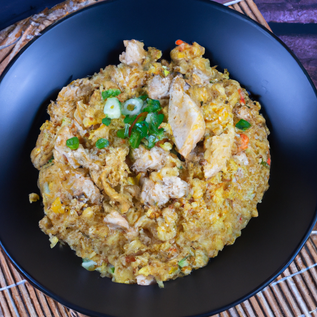 Khao Pad Gai (ข้าวผัดไก่) – Gebratener Reis mit Huhn