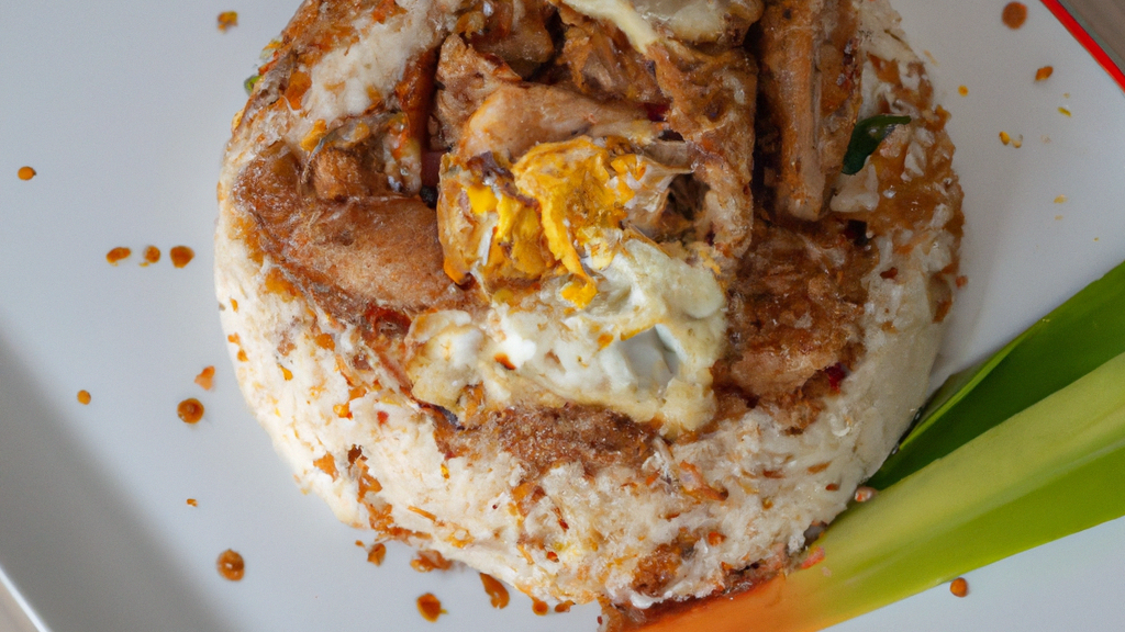 Khao Pad Moo (ข้าวผัดหมู) – Gebratener Reis mit Schweinefleisch image