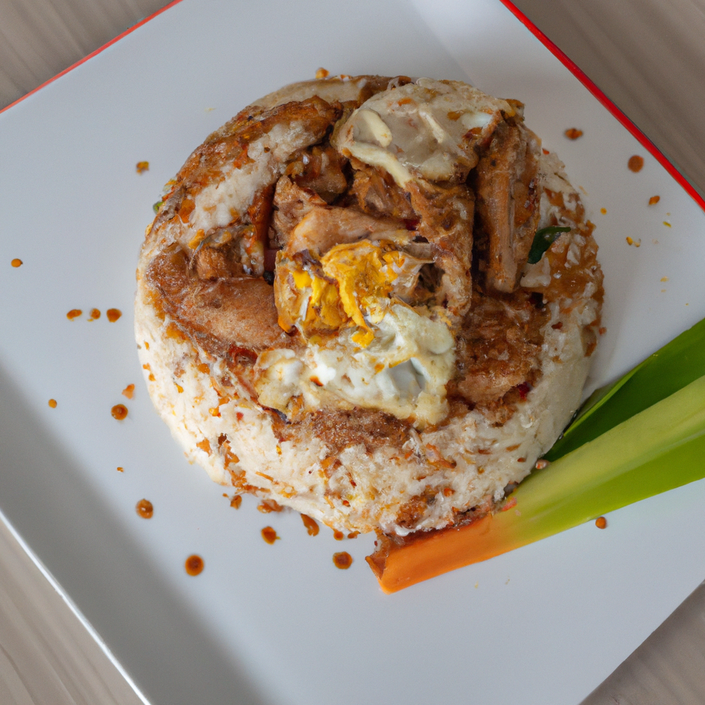 Khao Pad Moo (ข้าวผัดหมู) – Gebratener Reis mit Schweinefleisch