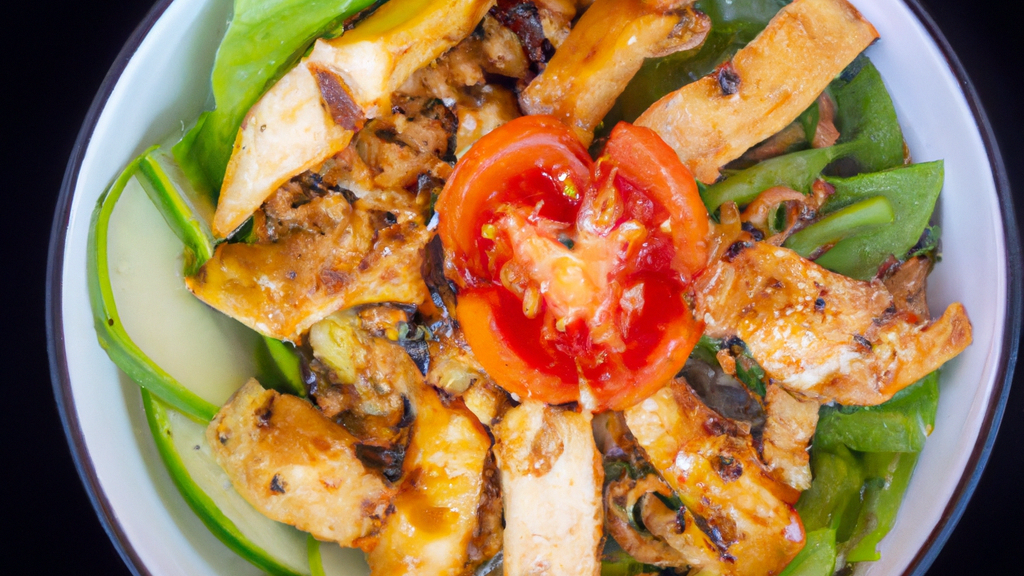 Yum Gai Tod (ยำไก่ทอด) – Salat mit knusprigem Hähnchen image