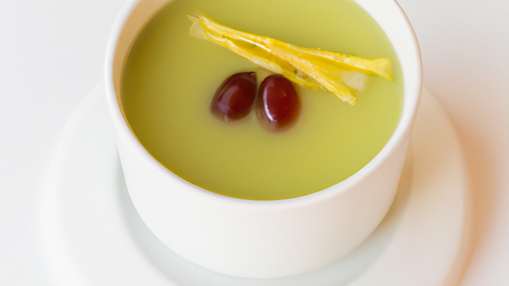 Kanom Mor Gaeng (ขนมหม้อแกง) – Thailändischer Pudding aus Mungbohnen image