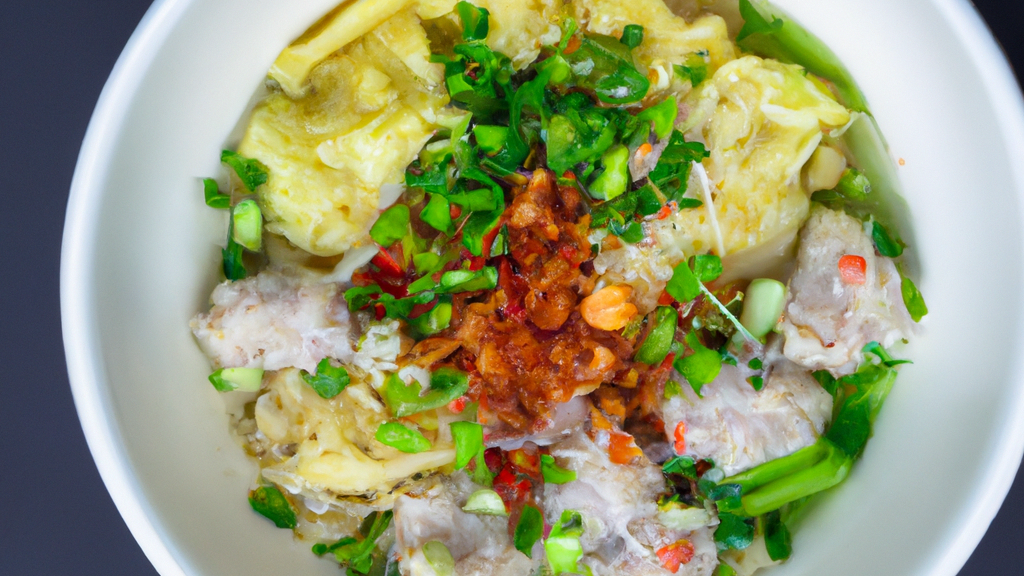 Ba Mee Kiew (บะหมี่เกี๊ยว) – Eiernudeln mit Dumplings image