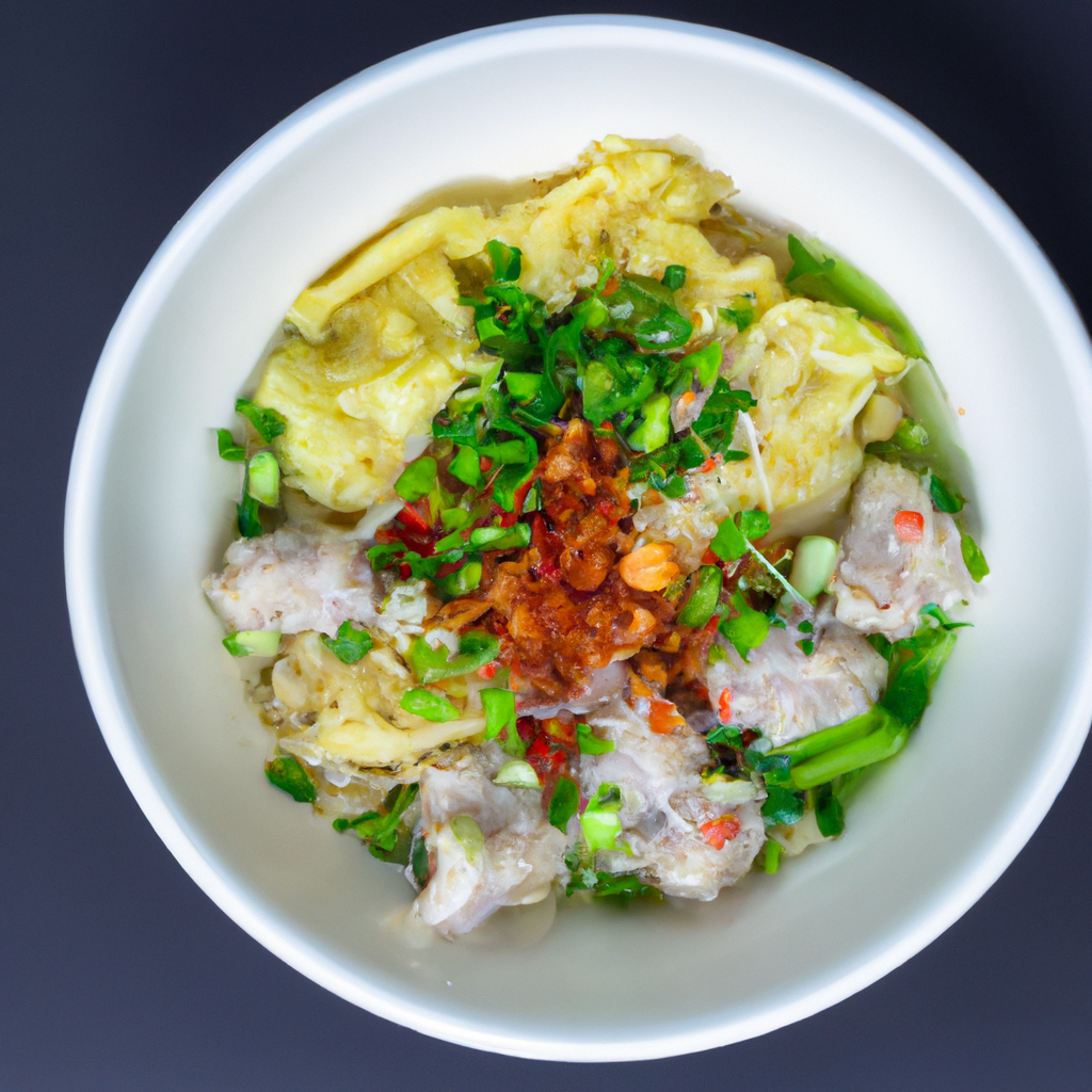 Ba Mee Kiew (บะหมี่เกี๊ยว) – Eiernudeln mit Dumplings