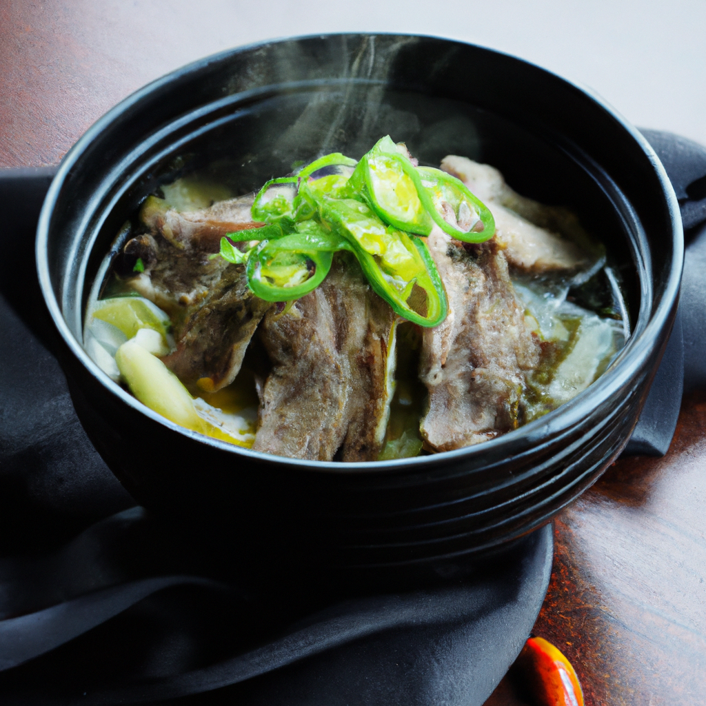 Niúròu Tāng (牛肉湯) – Klassische taiwanesische Rindfleischsuppe