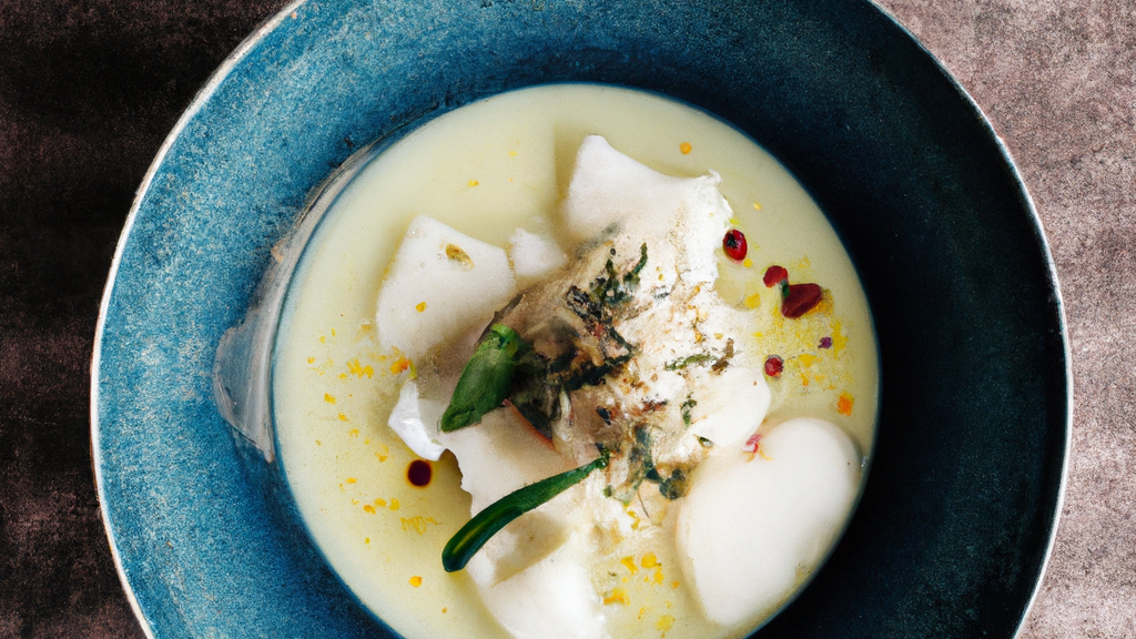 Shī Mù Yú Gēng (虱目魚羹) – Milchfisch-Suppe image