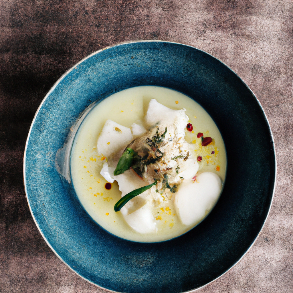 Shī Mù Yú Gēng (虱目魚羹) – Milchfisch-Suppe