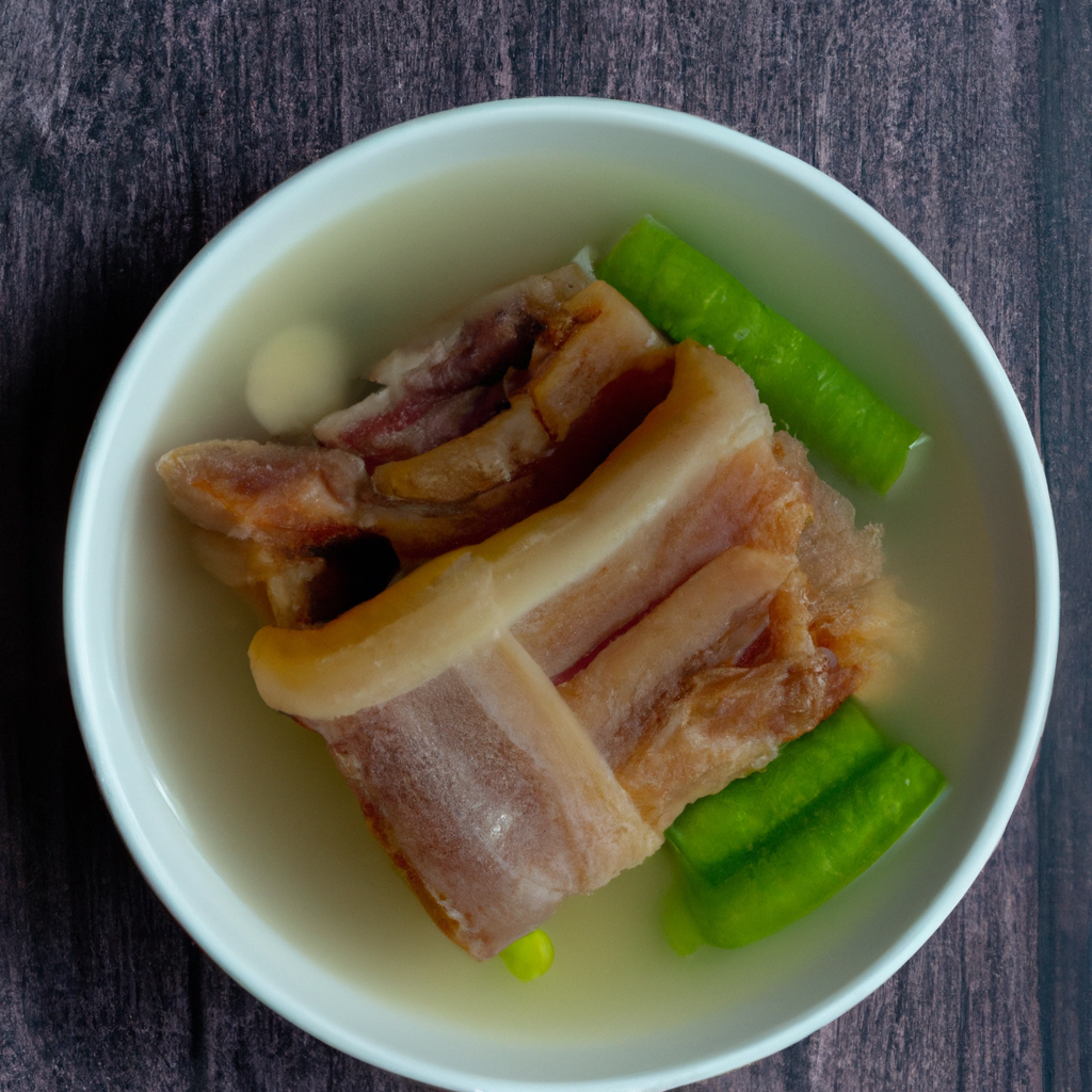 Bàn Zhū Jiǎo Tāng (絆豬腳湯) – Schweinefußsuppe