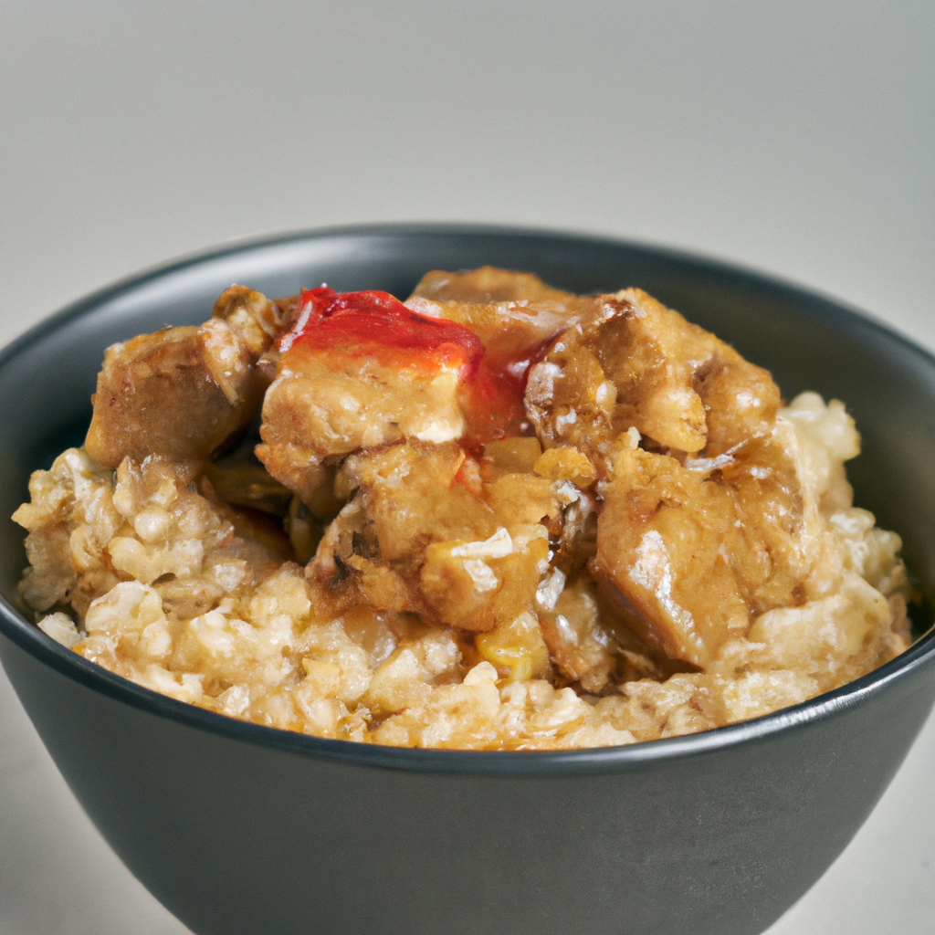 Jī Ròu Fàn (雞肉飯) – Reis mit zerkleinertem Hähnchen
